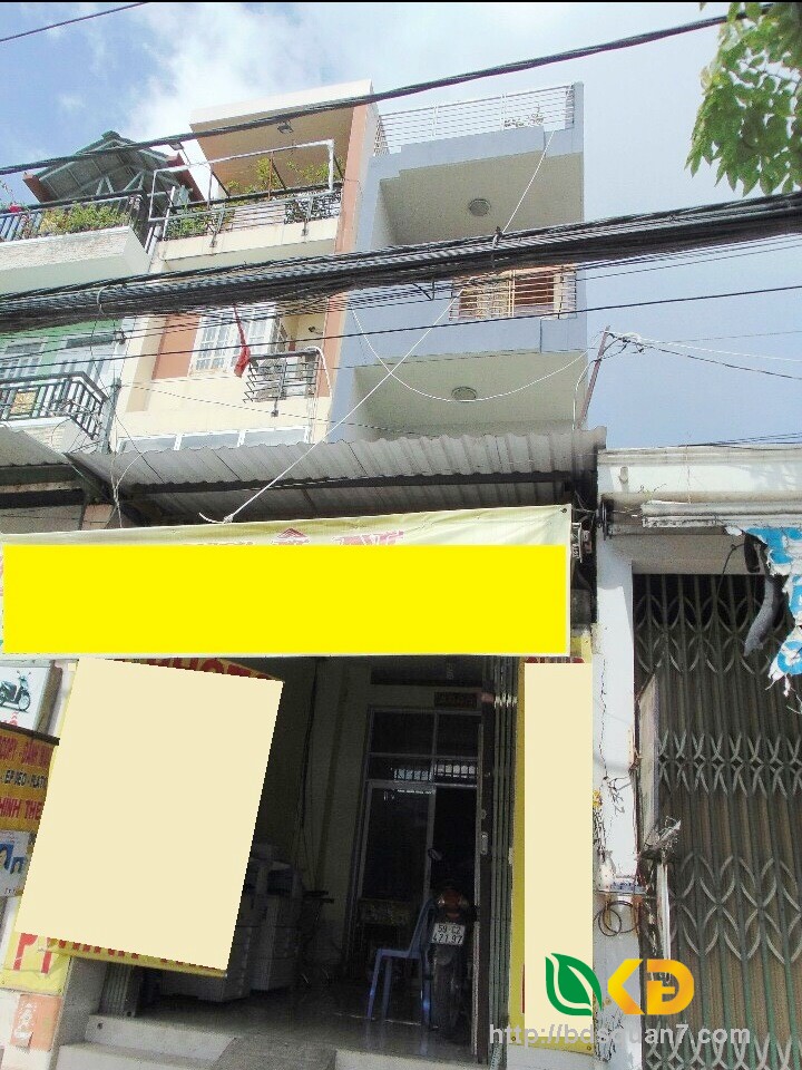 Bán nhà 2 lầu mặt tiền đường Huỳnh Tấn Phát phường Phú Mỹ Quận 7